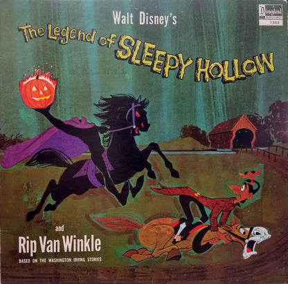 Billy Bletcher : Walt Disney's The Legend Of Sleepy Hollow And Rip Van Winkle (LP, Album, RE, RP)