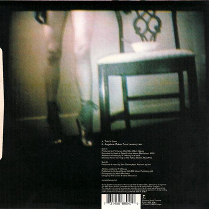 PJ Harvey : This Is Love (7", Single)