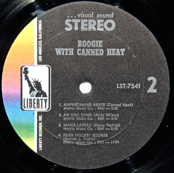Canned Heat : Boogie With Canned Heat (LP, Album, All)