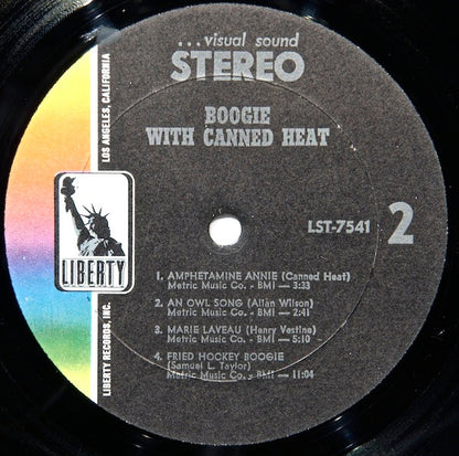 Canned Heat : Boogie With Canned Heat (LP, Album, All)