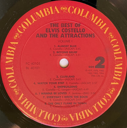 Elvis Costello & The Attractions : The Best Of Elvis Costello And The Attractions (LP, Comp, Pit)