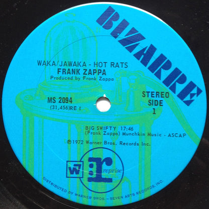 Frank Zappa : Waka / Jawaka - Hot Rats (LP, Album, San)