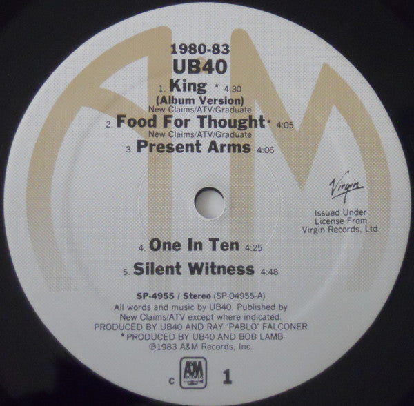UB40 : 1980-1983 (LP, Comp, C =)