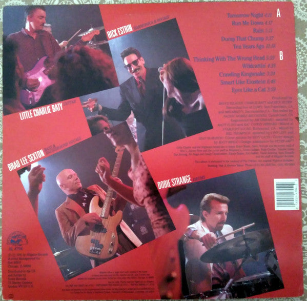 Little Charlie And The Nightcats : Captured Live (LP, Album)