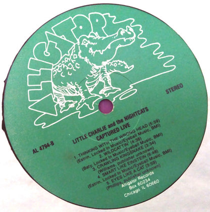 Little Charlie And The Nightcats : Captured Live (LP, Album)