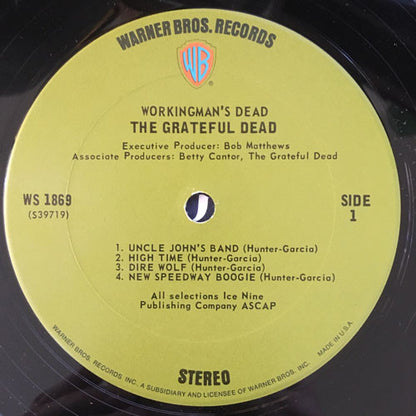 The Grateful Dead : Workingman's Dead (LP, Album)