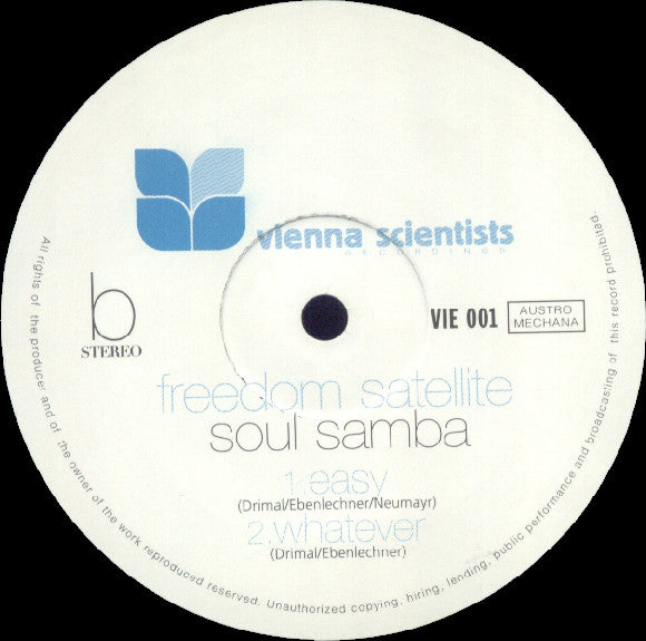 Freedom Satellite : Soul Samba (12")