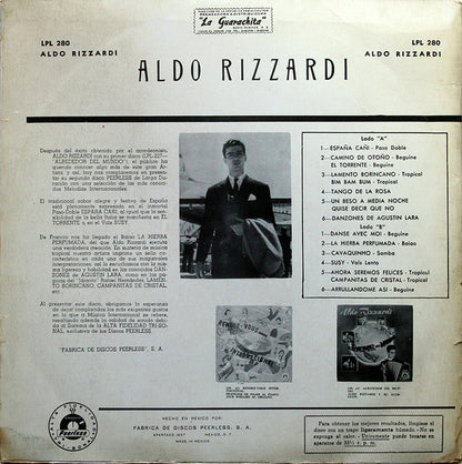 Aldo Rizzardi : Aldo Rizzardi Y Su Acordeón (LP)