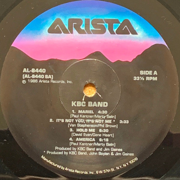KBC Band (2) : KBC Band (LP, Album, Spe)
