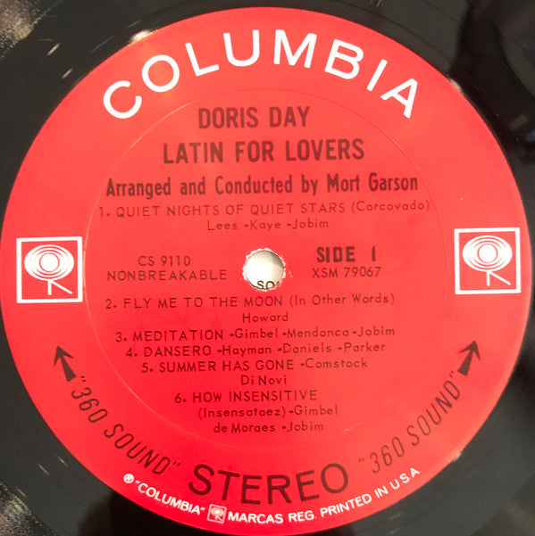 Doris Day : Latin For Lovers (LP, Album)