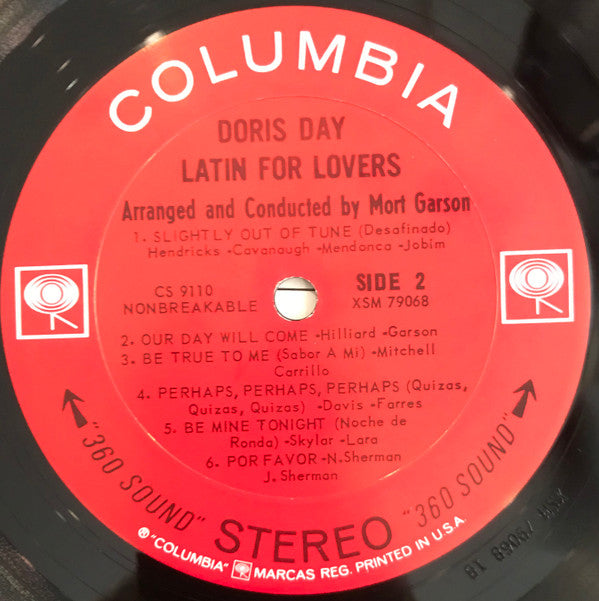Doris Day : Latin For Lovers (LP, Album)