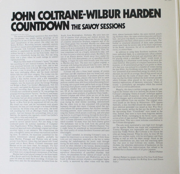 John Coltrane - Wilbur Harden : Countdown (2xLP, Album, Gat)