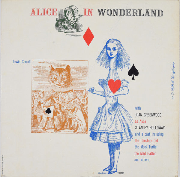 Lewis Carroll : Alice In Wonderland (LP)