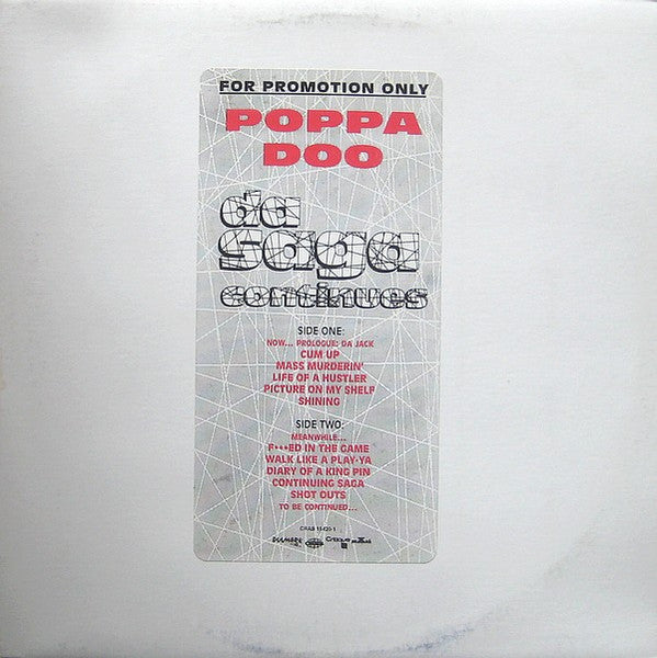Poppa Doo : Da Saga Continues (LP, Album)