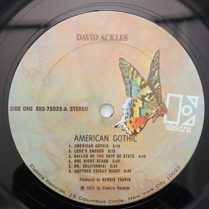 David Ackles : American Gothic (LP, Album, Pit)