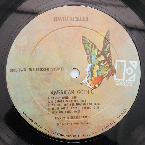 David Ackles : American Gothic (LP, Album, Pit)
