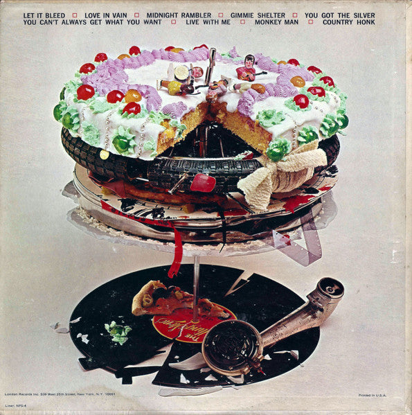The Rolling Stones : Let It Bleed (LP, Album, Bes)