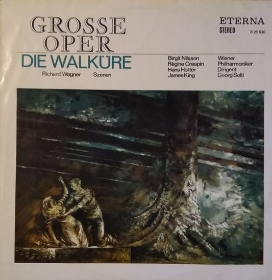 Richard Wagner, Birgit Nilsson, Régine Crespin, Hans Hotter, James King (3), Wiener Philharmoniker, Georg Solti : Die Walküre (Szenen) (LP)