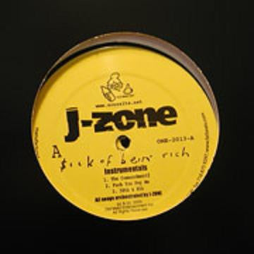 J-Zone : $ick Of Bein' Rich (Instrumentals) (2x12")