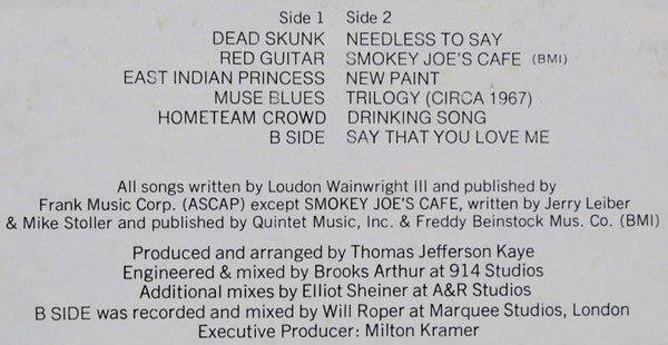 Loudon Wainwright III : Album III (LP, Album)