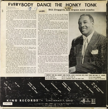 Bill Doggett : Everybody Dance The Honky Tonk (LP, Album, Mono, RE)