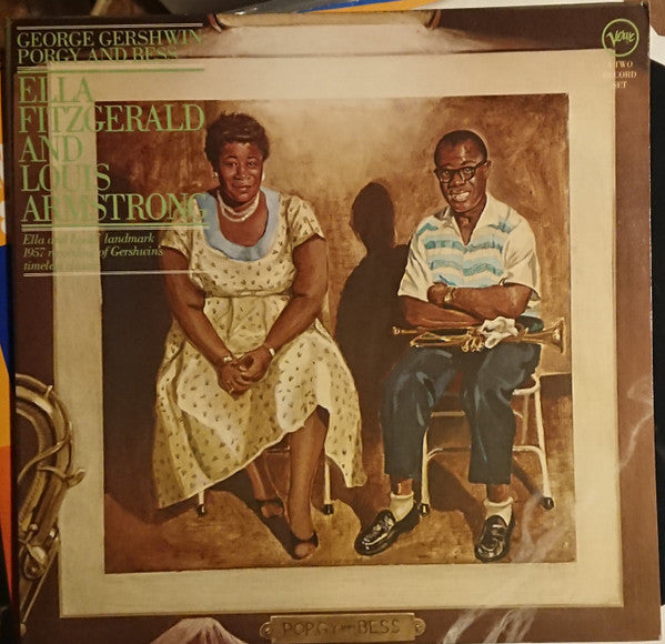 Ella Fitzgerald & Louis Armstrong : Porgy & Bess (2xLP, Album, RE, Gat)