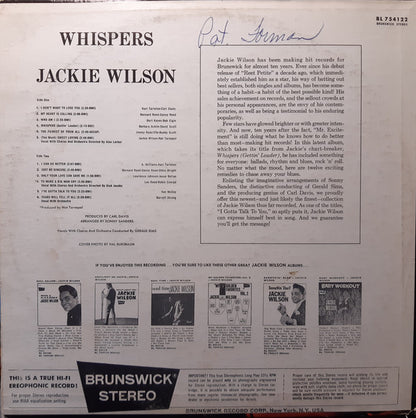 Jackie Wilson : Whispers (LP, Album)