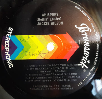 Jackie Wilson : Whispers (LP, Album)