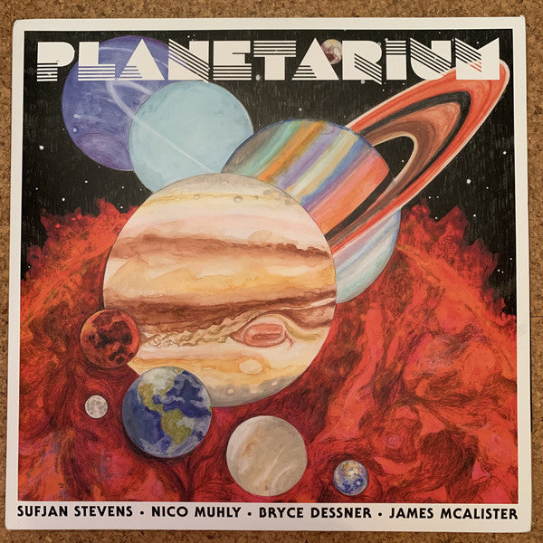 Sufjan Stevens • Nico Muhly • Bryce Dessner • James McAlister : Planetarium (2xLP, Album)