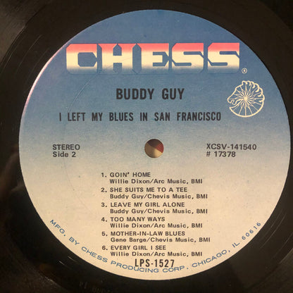 Buddy Guy : Left My Blues In San Francisco (LP, Album)