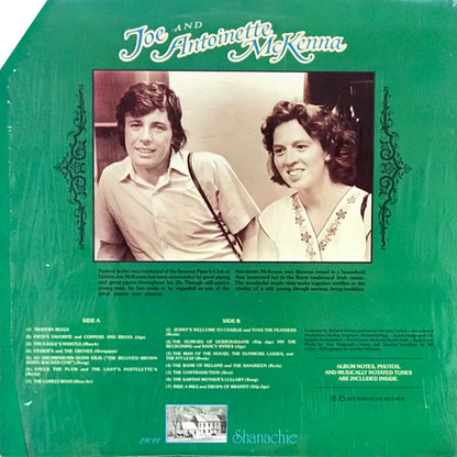 Joe McKenna (2) And Antoinette McKenna : Traditional Music Of Ireland - Irish Pipes And Harp (LP, Album)
