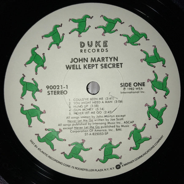 John Martyn : Well Kept Secret (LP, Album, SP )