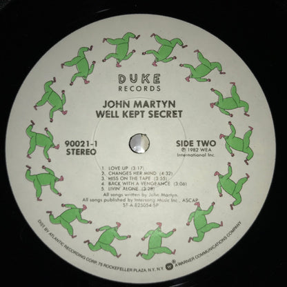 John Martyn : Well Kept Secret (LP, Album, SP )