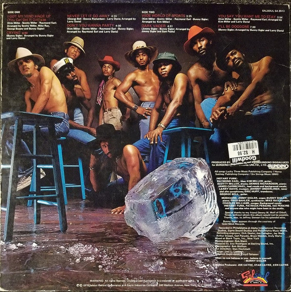 Instant Funk : Instant Funk (LP, Album, Ind)