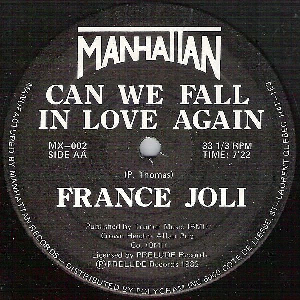 France Joli : Your Good Lovin' / Can We Fall In Love Again (12")