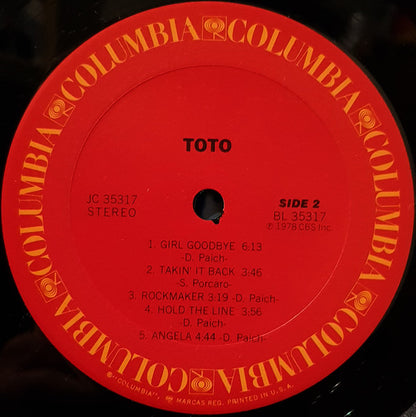 Toto : Toto (LP, Album, Ter)