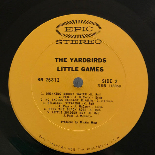 The Yardbirds : Little Games (LP, Album, Pit)