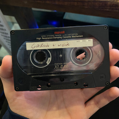 The Grateful Dead - Jerry Garcia/Bob Weir 9/11/1996 & Quicksilver Beautiful Day 1970s (Bootleg Cassette)