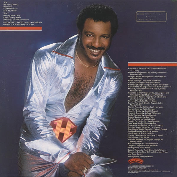 Harvey Scales : Hot Foot (A Funque Dizco Opera) (LP, Album, Promo, Kee)
