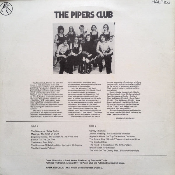 The Pipers Club : The Pipers Club (LP)