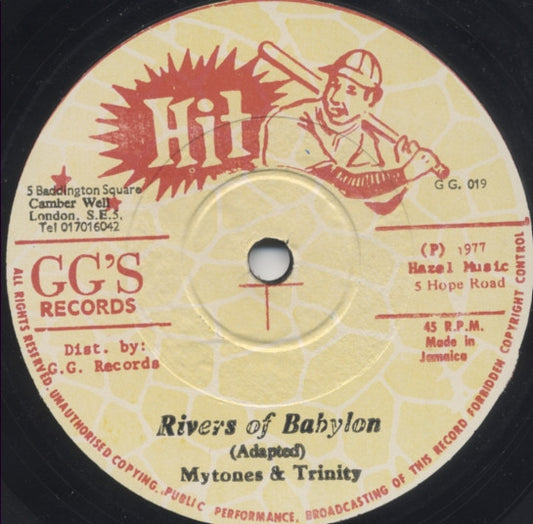 The Maytones & Trinity (4) : Rivers Of Babylon (12")