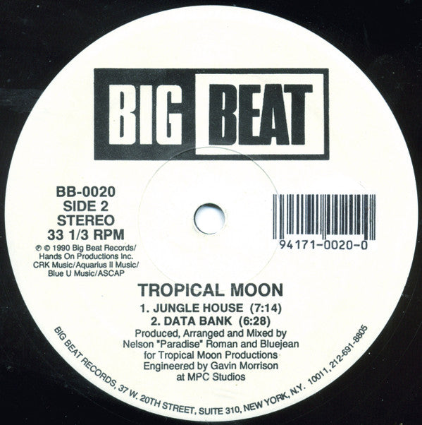 Tropical Moon : Love Is A Mystery (12")