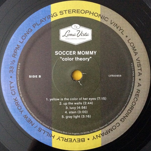 Soccer Mommy : Color Theory (LP, Album)