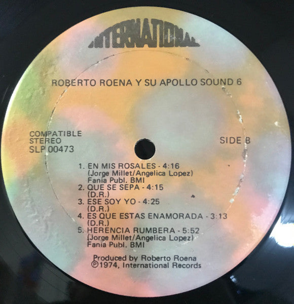 Roberto Roena Y Su Apollo Sound : 6 (LP, Album, Gat)