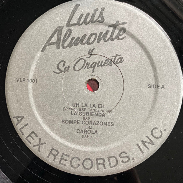 Luis Almonte : y Su Orquesta (LP, Album)
