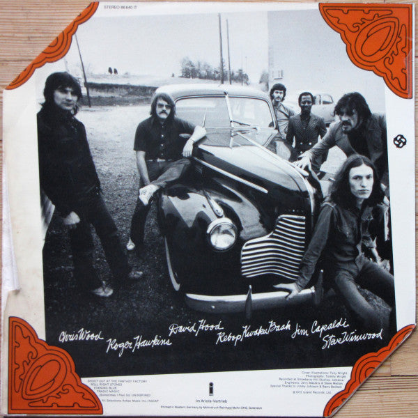Traffic : Shoot Out At The Fantasy Factory (LP, Album)