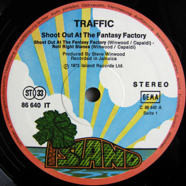 Traffic : Shoot Out At The Fantasy Factory (LP, Album)