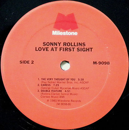 Sonny Rollins : Love At First Sight (LP, Album)