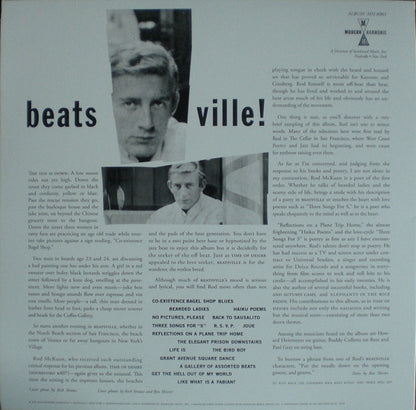 Rod McKuen : Beatsville (LP, Album, RE, Red)