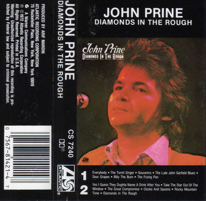 John Prine : Diamonds In The Rough (Cass, Album, SR)